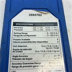 Kobalt 2884762 5-100 ft-lb 3/8